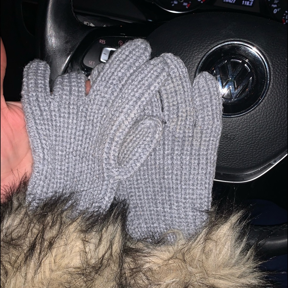 MK coat and glove set